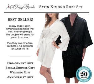 Bride and Groom Robe Set