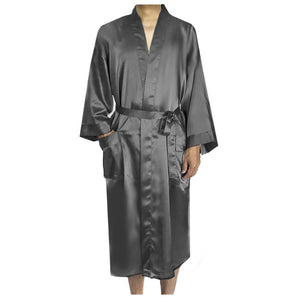 Customized Hubby Satin Robe