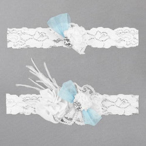 
            
                Load image into Gallery viewer, Something Blue Personalized Garter
            
        