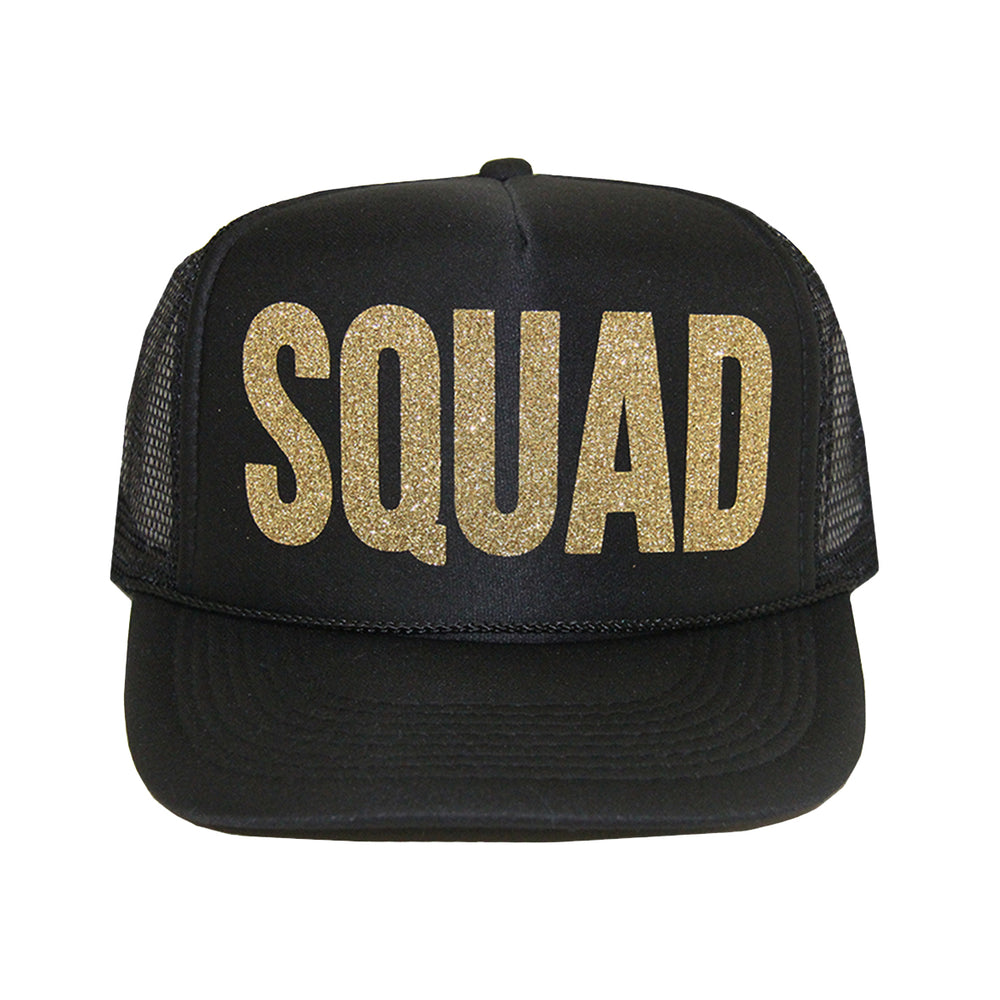 Bridesmaid Glitter Trucker Hat