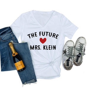 The Future Mrs. V-Neck T-Shirt